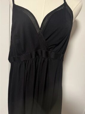 Torrid Tru To You Cacique Pajama Set 26/28 Black Mesh Trim Cami Shorts